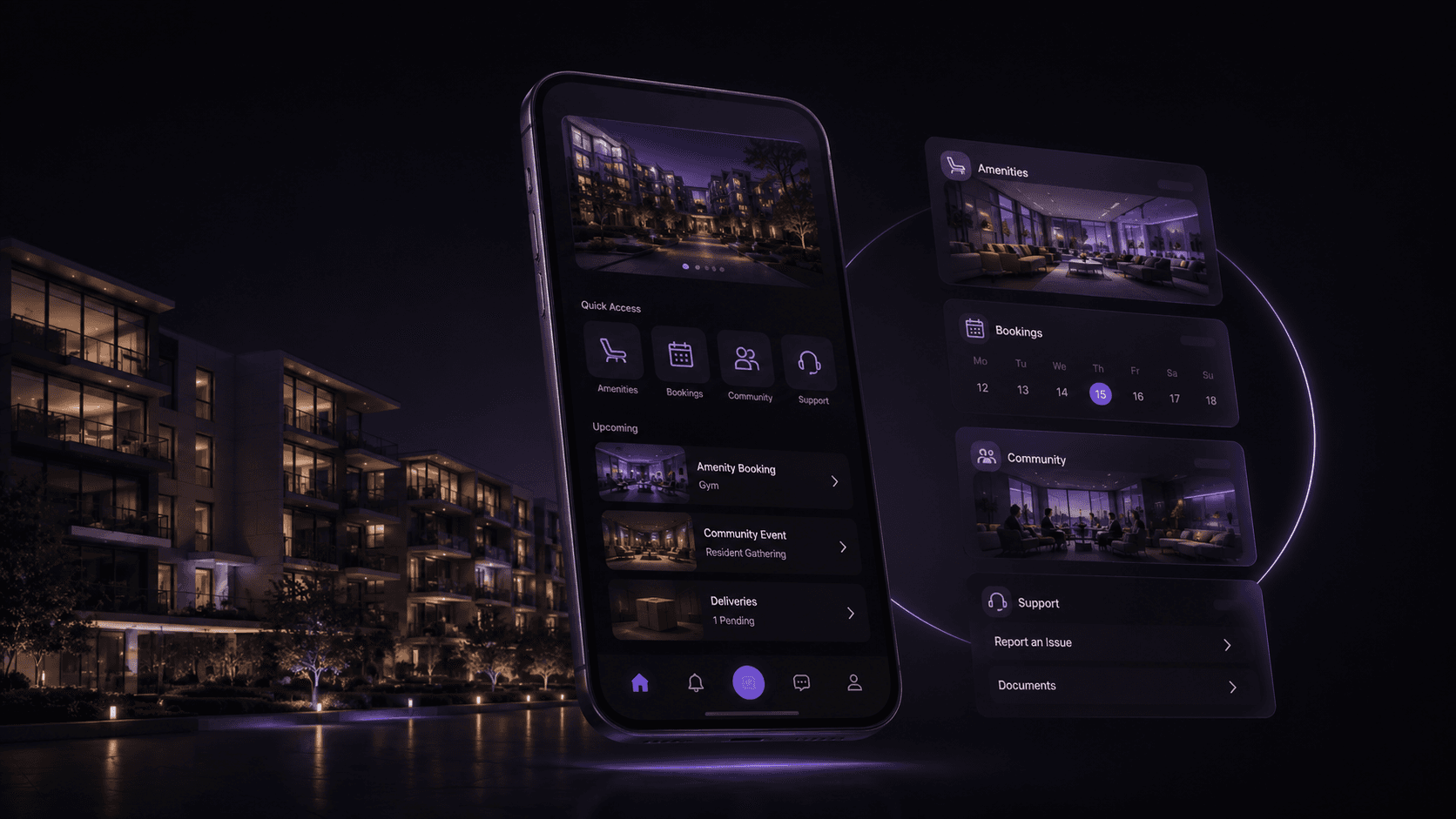 Habitat, a resident experience platform demonstration by Diverse Studio (in development)